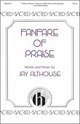 Fanfare of Praise SATB choral sheet music cover